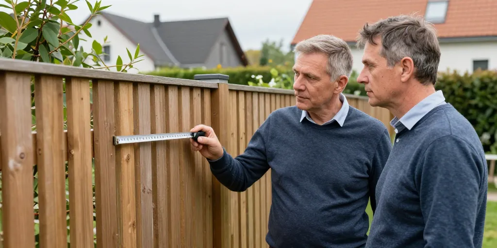 wie hoch darf zaun zum nachbar sein